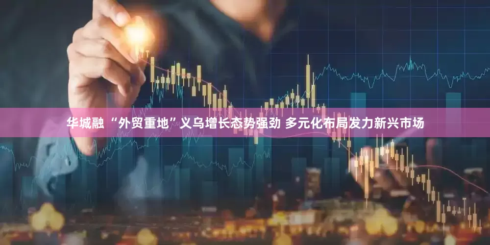 华城融 “外贸重地”义乌增长态势强劲 多元化布局发力新兴市场